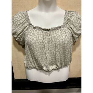 Hippie Rose Green Top - XL